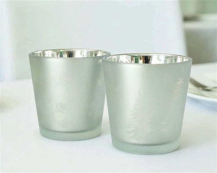 Electroplated Inner Coating Glass Mug 2